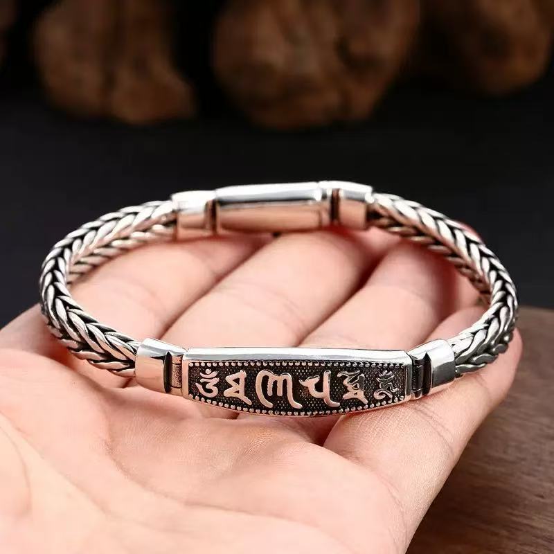 Vintage Tibetan Om Mani Padme  - Fashion Ethnic Wear For Men review and price