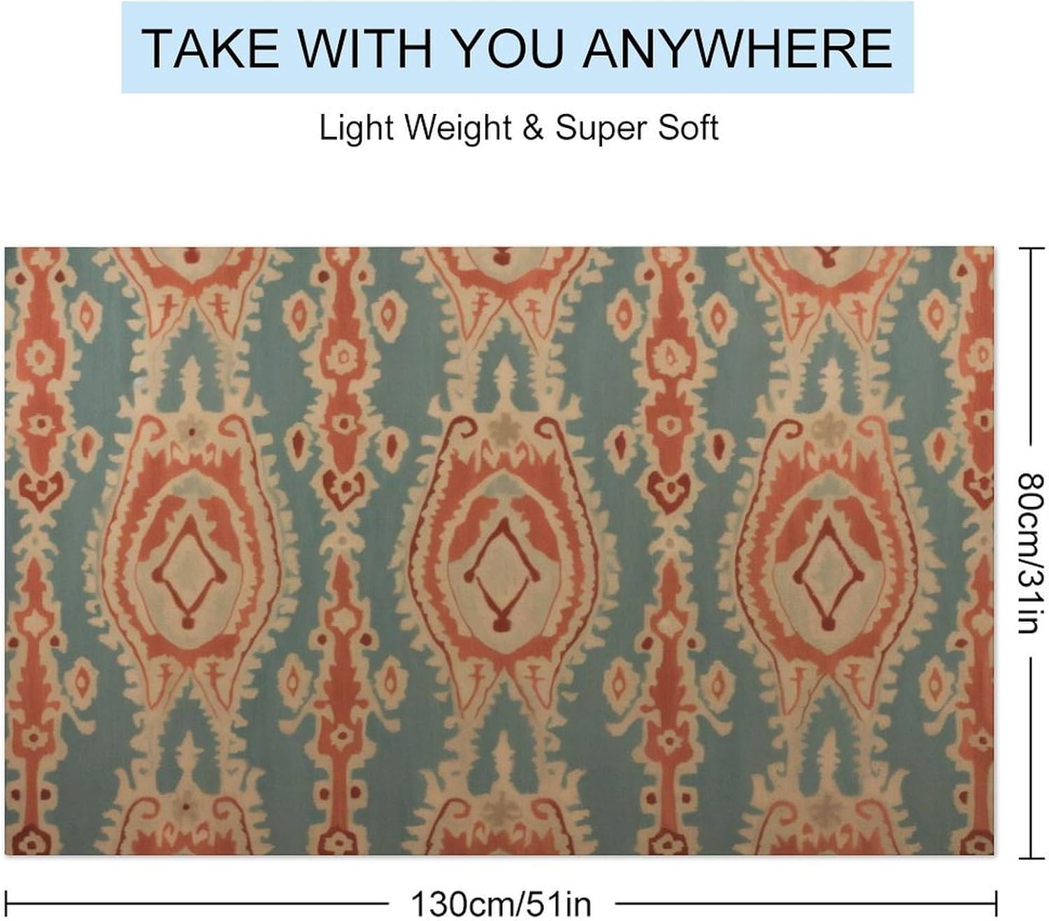 Fabric Pattern Beach Towels Ab - Ikat Woven Fabric review and price