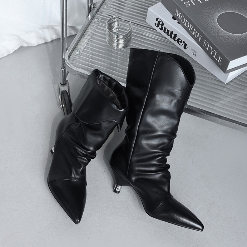 Pointy Toe Kitten Heels Mid Ca - Ethnic Fashion Week review and price