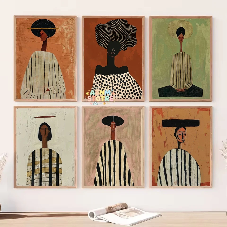 Fashion Abstract African Figur - Ethnic Contemporary Fashion review and price