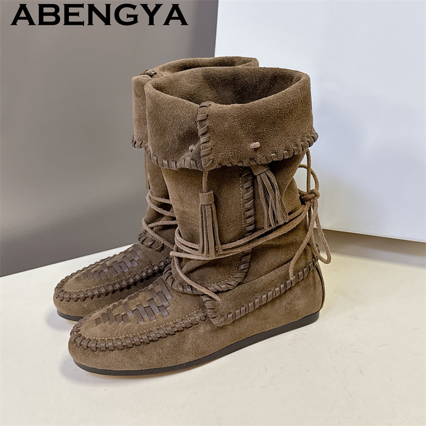 Women's Cow Suede Leather Tass - Ethnic Fashion Week review and price