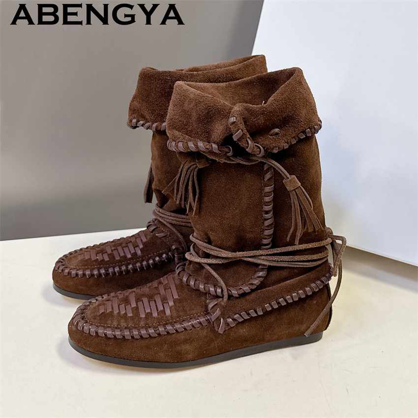 Women's Cow Suede Leather Tass - Ethnic Fashion Week review and price